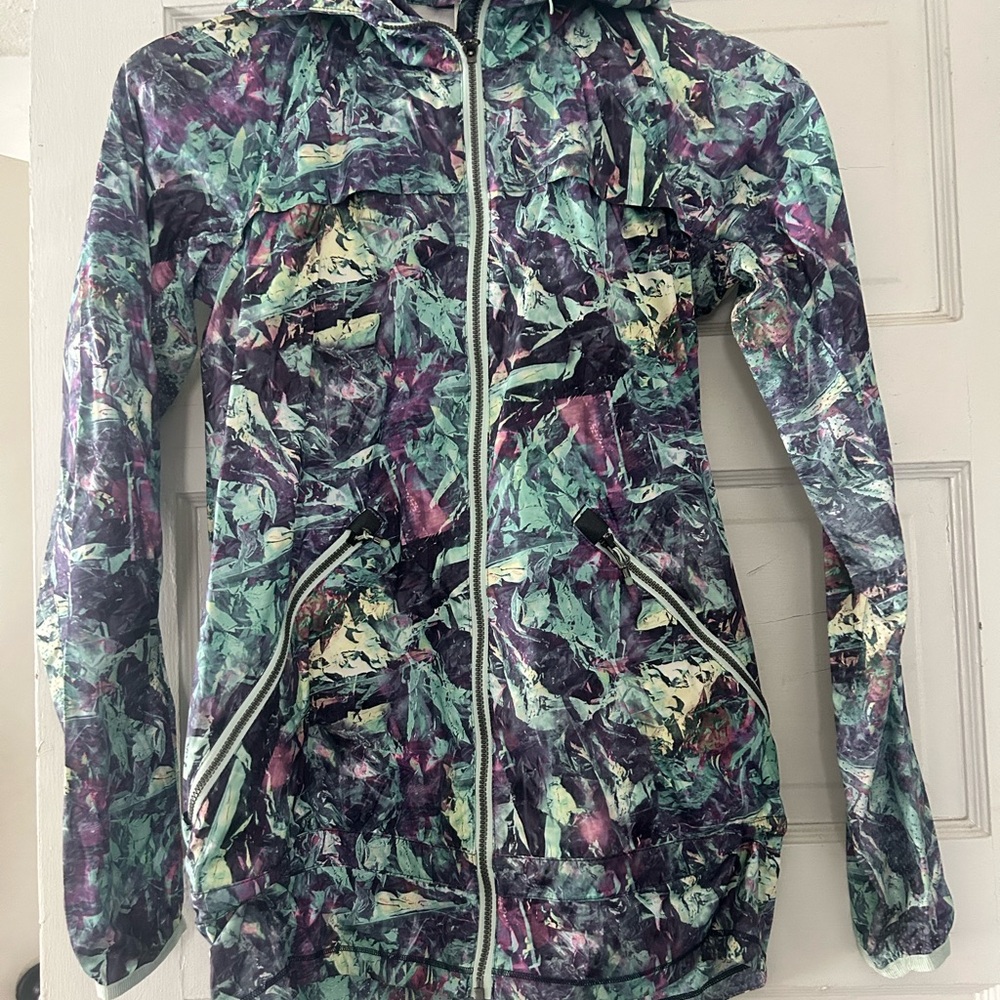 lululemon athletica Green and Blue Jacket